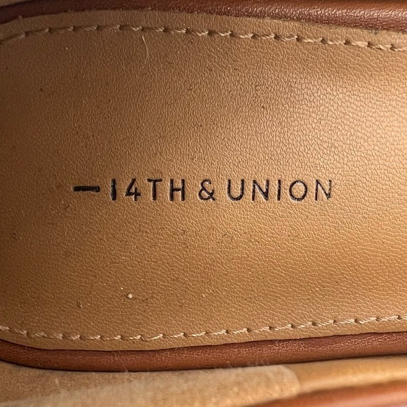 14th & Union Brown Pointed Toe Flats Size 11 Women’s - Picture 2 of 10
